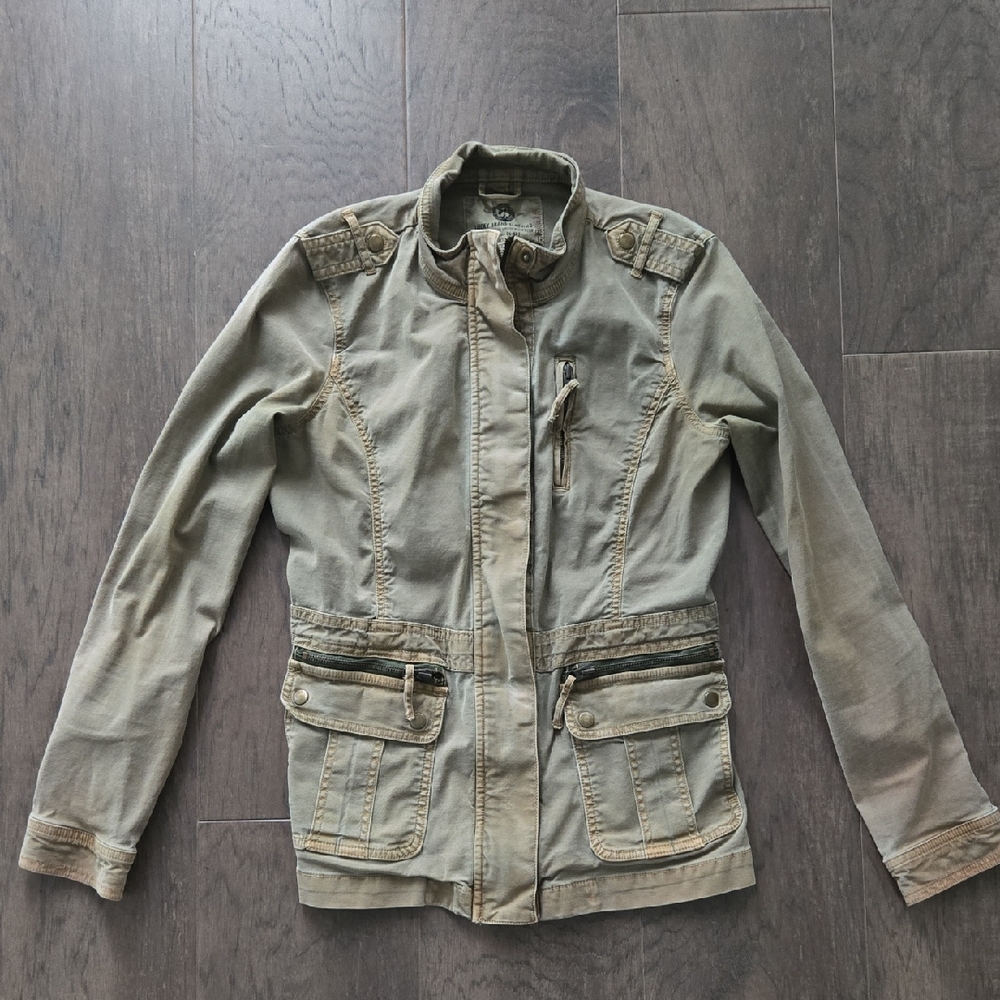 Lucky Brand Khaki Utility Jacket